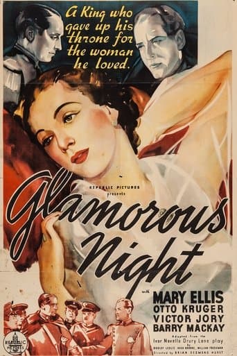 Movie poster for Glamorous Night