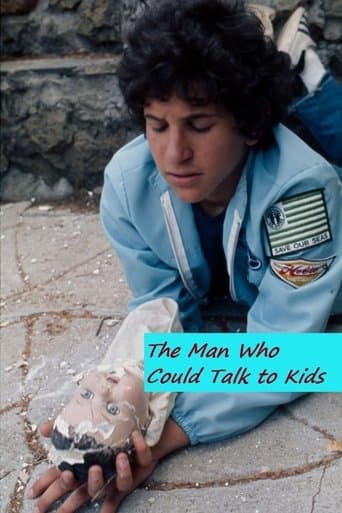 Movie poster for The Man Who Could Talk to Kids
