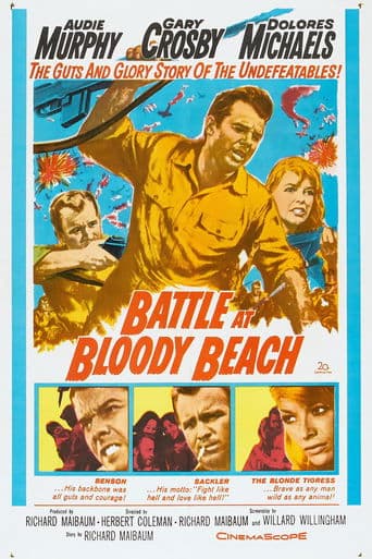 Movie poster for Battle at Bloody Beach