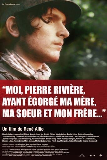 Movie poster for I, Pierre Rivière, Having Slaughtered My Mother, My Sister and My Brother…