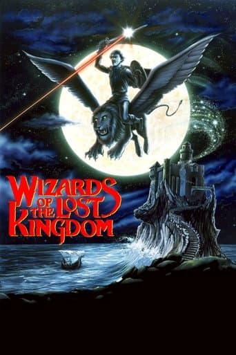 Movie poster for Wizards of the Lost Kingdom