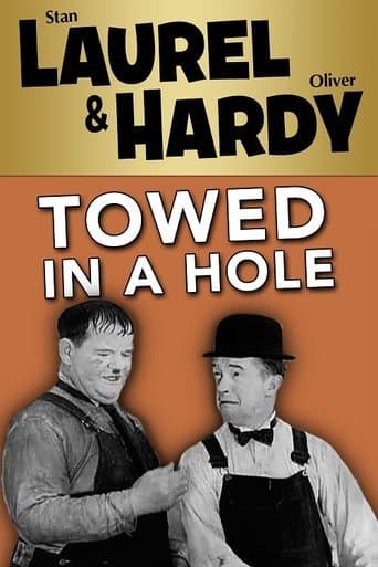 Movie poster for Towed in a Hole