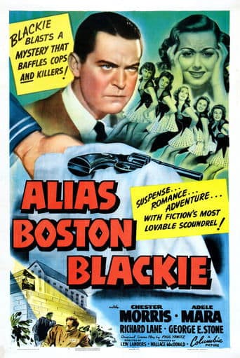 Movie poster for Alias Boston Blackie