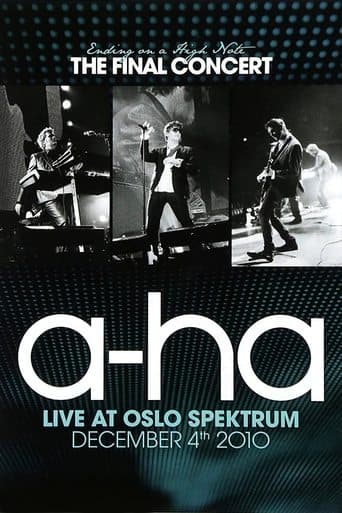 Movie poster for a-ha | Ending on a High Note: The Final Concert