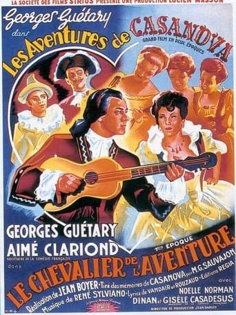 Movie poster for Loves of Casanova