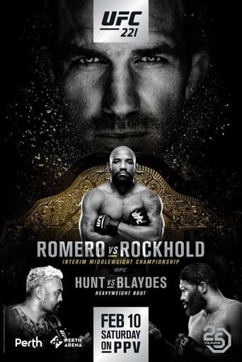 Movie poster for UFC 221: Romero vs. Rockhold