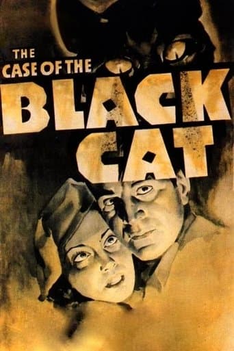 Movie poster for The Case of the Black Cat