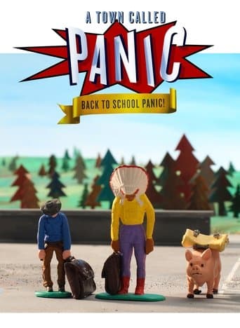 Movie poster for A Town Called Panic: Back to School Panic!