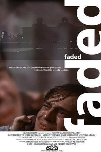 Movie poster for Faded
