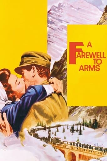 Movie poster for A Farewell to Arms