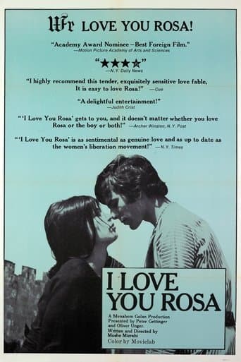 Movie poster for I Love You Rosa