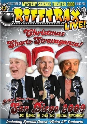 Movie poster for RiffTrax Live: Christmas Shorts-stravaganza!
