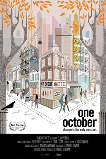 Movie poster for One October