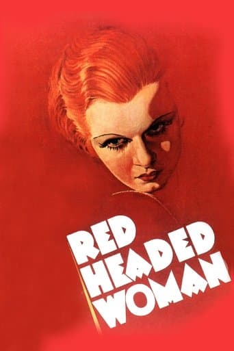 Movie poster for Red-Headed Woman
