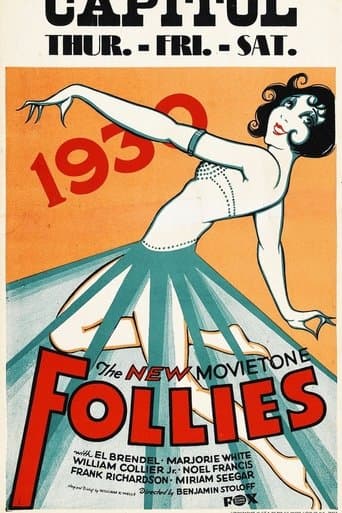 Movie poster for New Movietone Follies of 1930