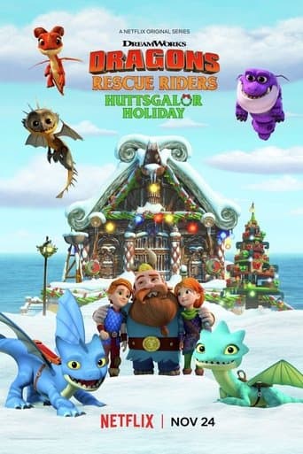 Movie poster for Dragons: Rescue Riders: Huttsgalor Holiday