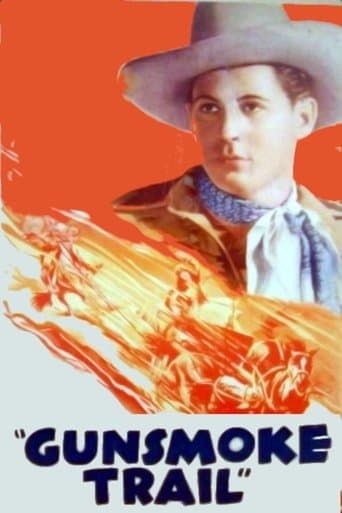 Movie poster for Gunsmoke Trail