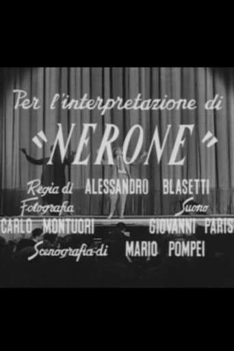 Movie poster for Nerone