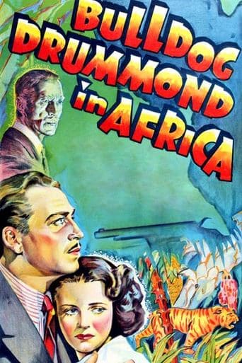 Movie poster for Bulldog Drummond in Africa