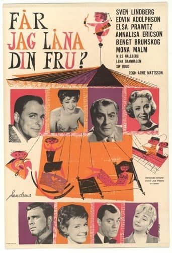 Movie poster for Får jag låna din fru?