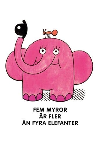 Movie poster for Fem myror är fler än fyra elefanter