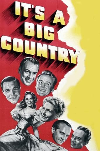 Movie poster for It's a Big Country