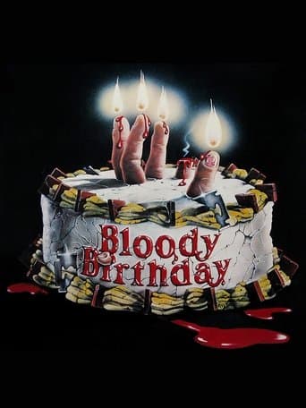 Movie poster for Bloody Birthday