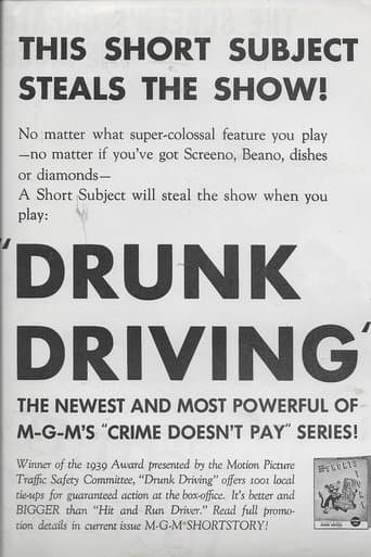 Movie poster for Drunk Driving