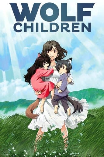 Movie poster for Wolf Children