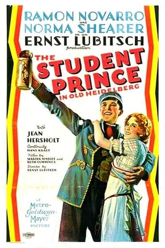 Movie poster for The Student Prince in Old Heidelberg