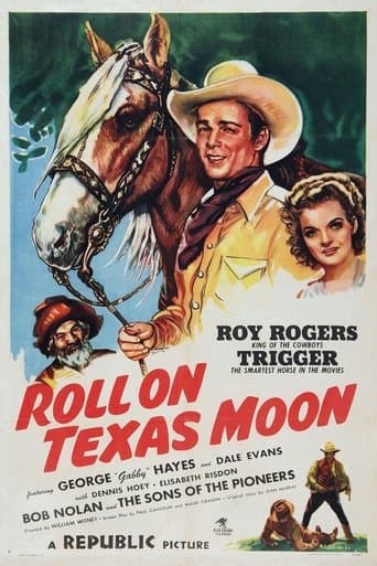 Movie poster for Roll on Texas Moon