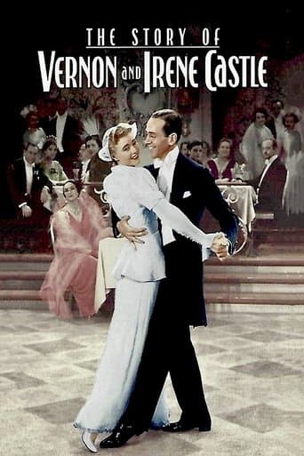 Movie poster for The Story of Vernon and Irene Castle