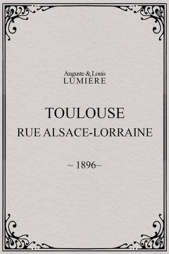 Movie poster for Toulouse, rue Alsace-Lorraine