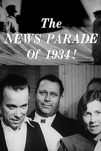 Movie poster for The News Parade of 1934!