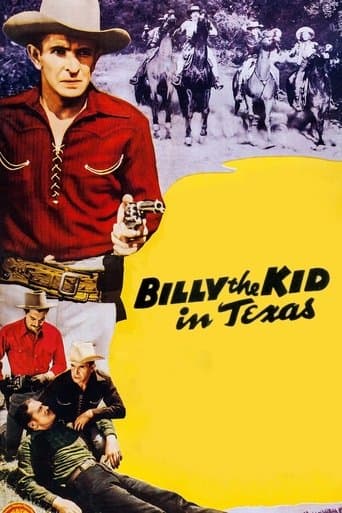 Movie poster for Billy the Kid in Texas