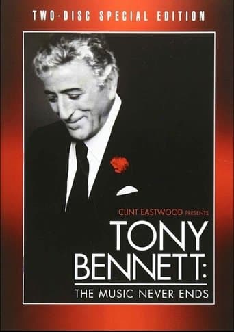 Movie poster for Tony Bennett: The Music Never Ends