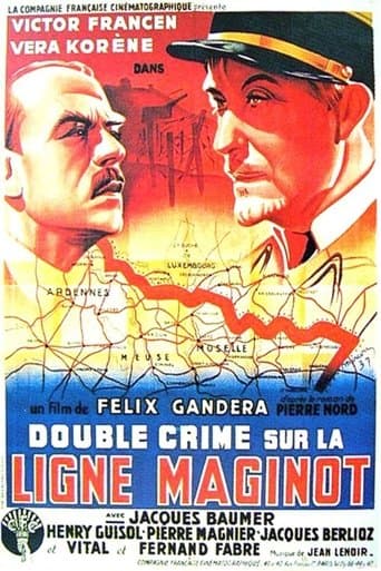 Movie poster for Double Crime in the Maginot Line