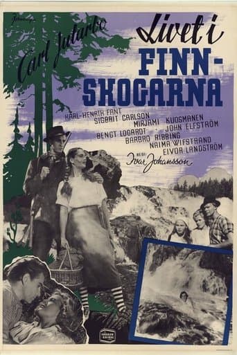 Movie poster for Livet i finnskogarna