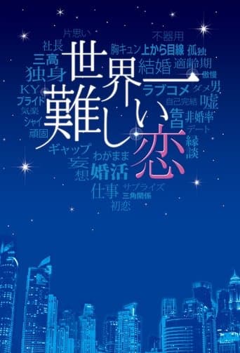 Movie poster for The Most Difficult Love in the World