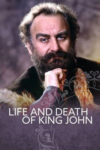 Movie poster for The Life and Death of King John