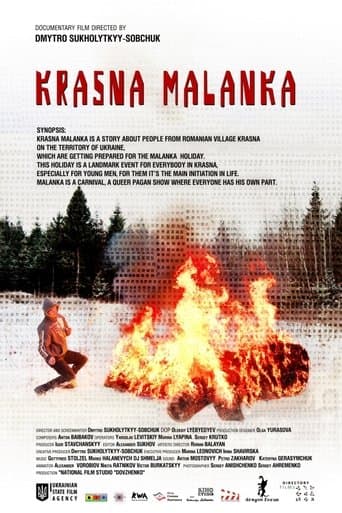 Movie poster for Krasna Malanka