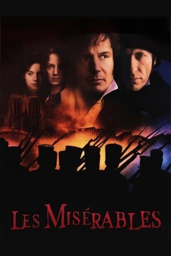 Movie poster for Les Misérables