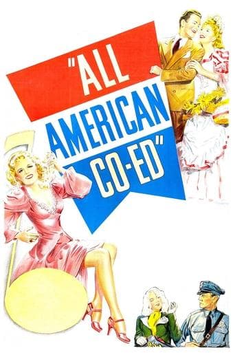 Movie poster for All-American Co-Ed