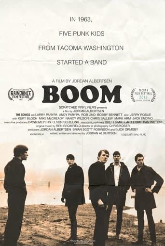 Movie poster for BOOM! A Film About the Sonics