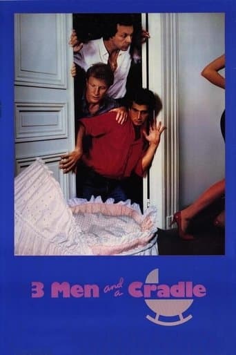 Movie poster for Three Men and a Cradle
