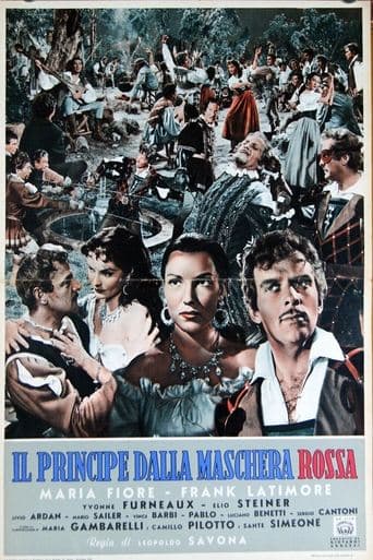 Movie poster for The Prince with the Red Mask