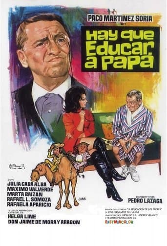 Movie poster for Hay que educar a papá