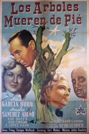 Movie poster for Los árboles mueren de pie
