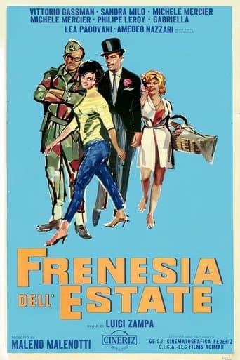 Movie poster for Summer Frenzy