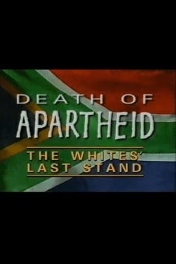 Movie poster for Death of Apartheid